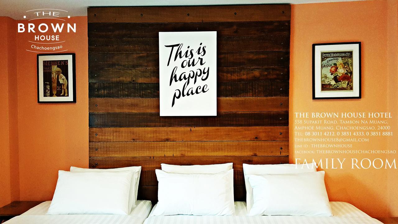 The Brown House Hotel Chachoengsao Dış mekan fotoğraf