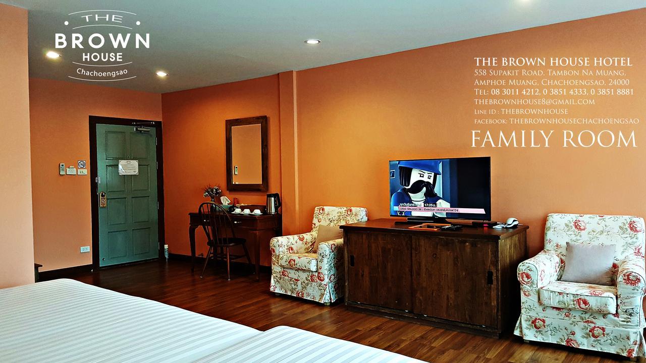The Brown House Hotel Chachoengsao Dış mekan fotoğraf
